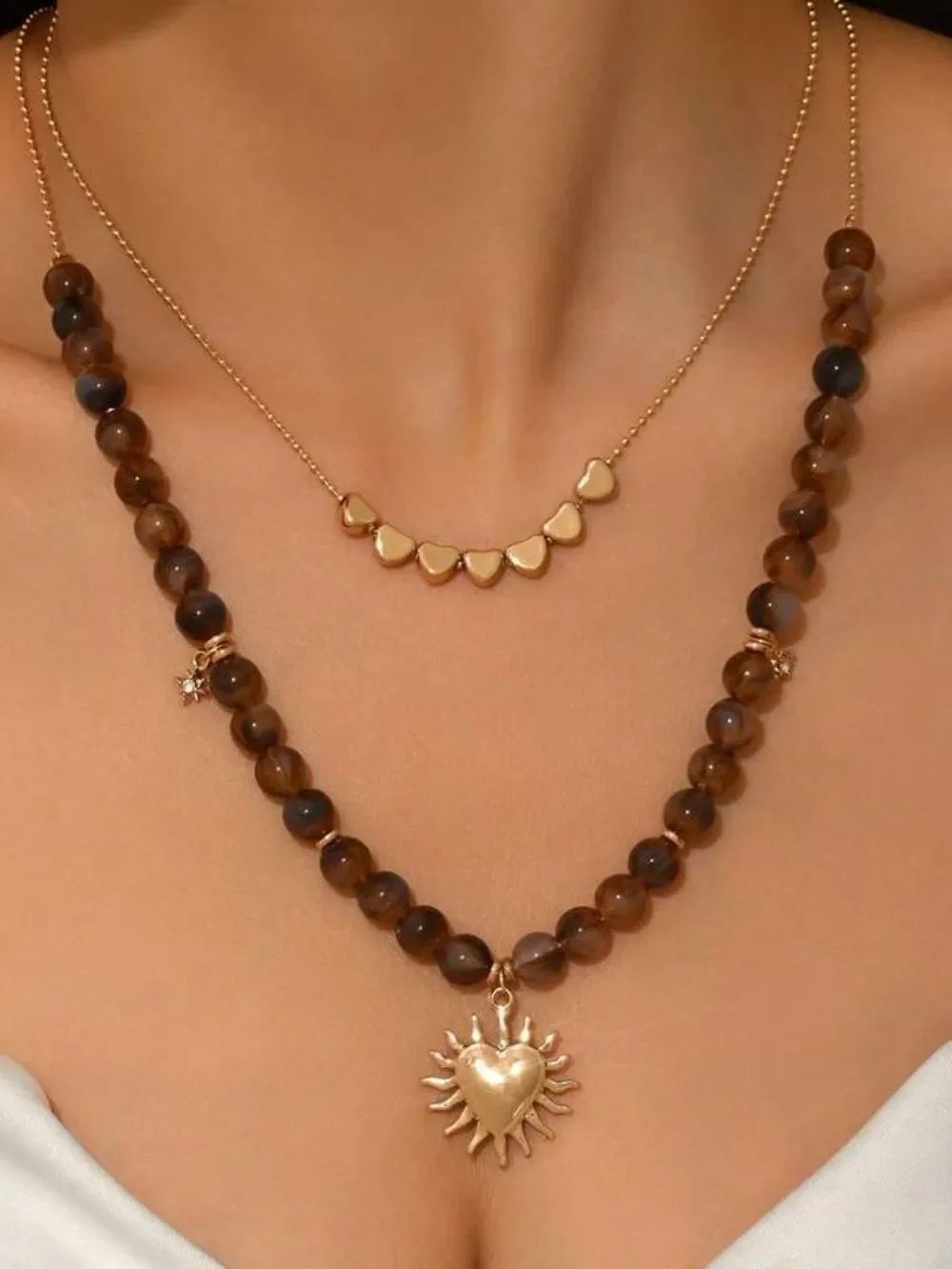 Boho Sun Necklace S1481